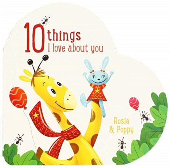 Cover for Yoyo · 10 Things I Love About You Rosie and Poppy (Board book) (2018)