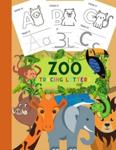 Cover for Eva's Design · ZOO Letter Tracing (Paperback Book) (2020)