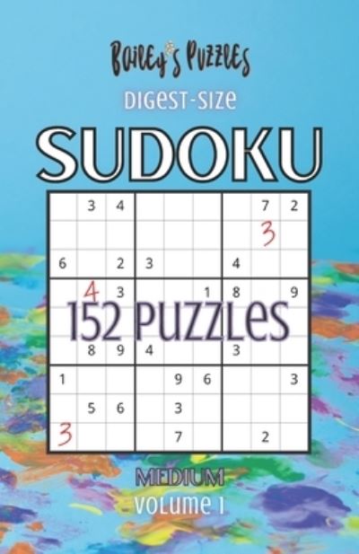 Cover for Bailey Carter · 152 Medium Sudoku Puzzles (Paperback Book) (2021)