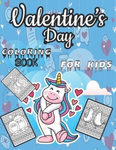 Cover for Ferramz Coloring Publishing · Valentines Coloring Book For Kids (Paperback Book) (2021)