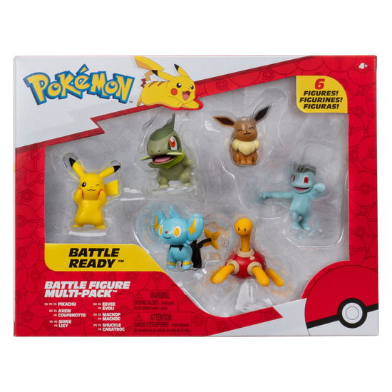 Cover for Pokemon · Battle Figure 6 Pk (pkw3614) (Leksaker)