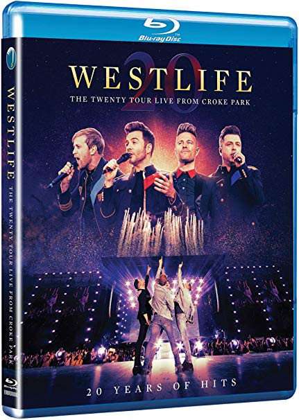 Cover for Westlife · Twenty Tour Live from Croke Park (Blu-ray) (2020)