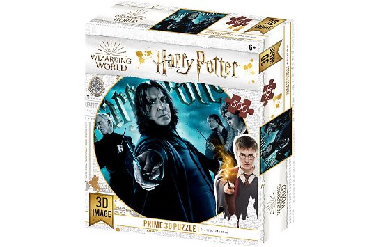Cover for Harry Potter · Harry Potter Slytherin Super 3D Puzzles 500pc (61cm X 46cm) (Pussel) (2022)