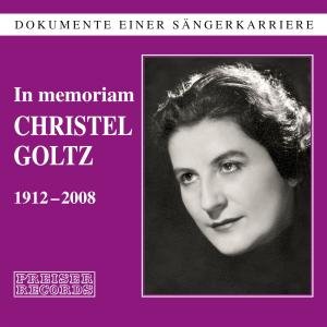 Gluck / Beethoven / Weber / Goltz · Christel Goltz (CD) (2009)