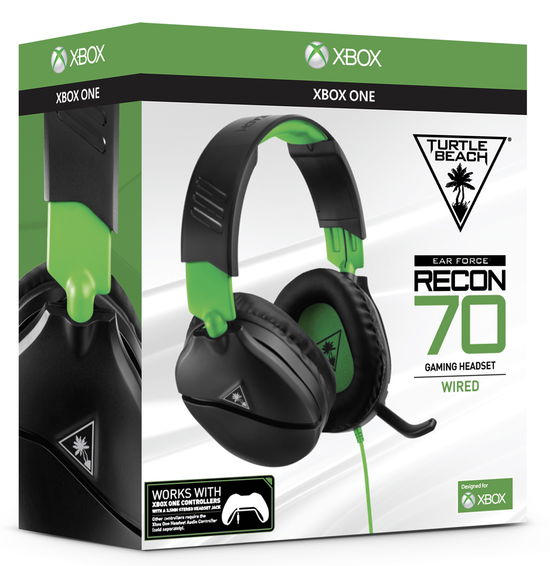 Earforce Gaming Headset Recon 70X (Turtle Beach) - Turtle Beach Recon 70X Headset BlackHeadset - Jogo - Turtle Beach - 0731855025558 - 24 de abril de 2019