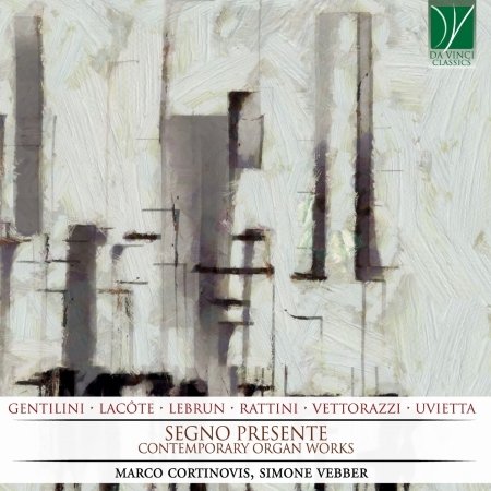 Cover for Vebber,simone / Cortinovis,marco · Segno Presente Contemporary Organ Music (CD) (2019)