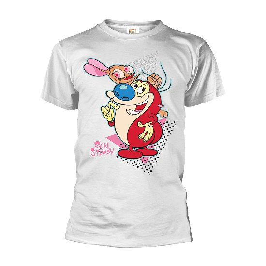 Cover for Ren and Stimpy · Character (T-shirt) [size XXL] [White edition] (2018)