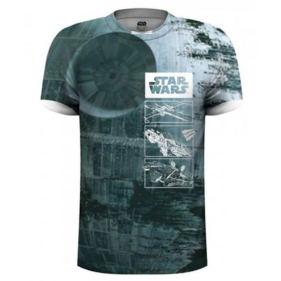 Star Wars: Ship Sublimation Print (T-Shirt Unisex Tg. 2XL) - Star Wars - Other - Bravado - 2100000210558 - 