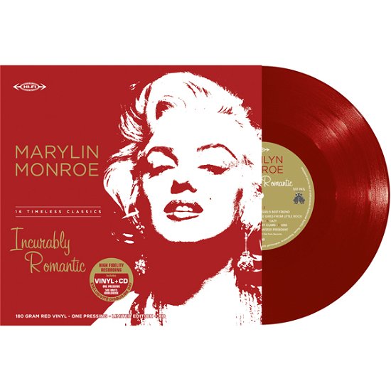 Cover for Marilyn Monroe · Incurably Romantic (LP) [Reissue edition] (2021)