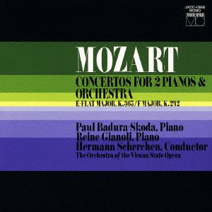 Cover for Paul Badura-skoda · Mozart: 2 Piano Concerto (CD) [Japan Import edition] (2011)