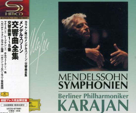 Cover for Von Karajan · Mendelssohn: 5 Symphonien (CD) [Remastered edition] (2008)