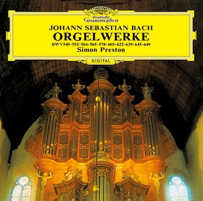 Bach: Orgelwerke - Simon Preston - Musik - TOWER - 4988031102558 - 17. august 2022