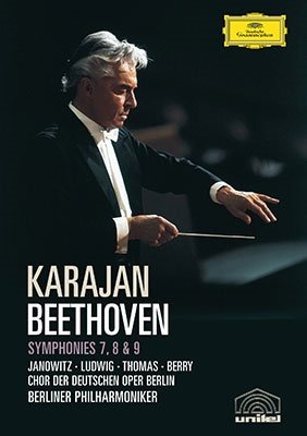 Cover for Herbert Von Karajan · Beethoven: Symphonies 7. 8 &amp; 9 &lt;limited&gt; (MDVD) [Japan Import edition] (2023)