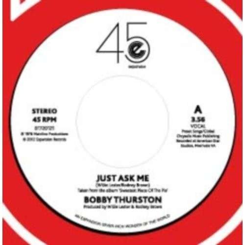 Cover for Bobby Thurston · Just Ask Me/foolish Man (LP) (2012)