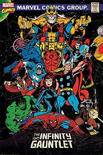Cover for Marvel: Pyramid · Marvel Comics Poster Set The Infinity Gauntlet 61 (Toys) (2023)