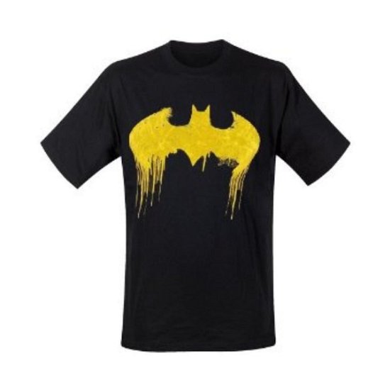 Cover for Batman · Dripping Logo (T-shirt) [size S] (2013)