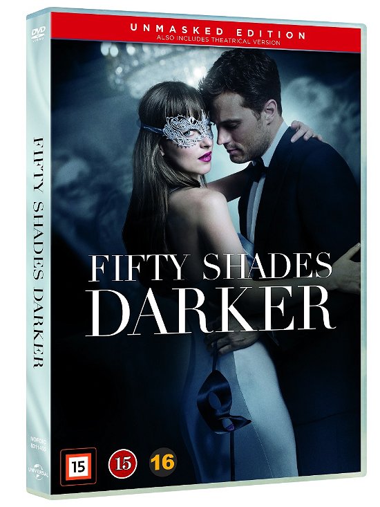 Cover for Jamie Dornan / Dakota Johnson / Erich Johnson / Kim Basinger · Fifty Shades Darker (DVD) [Unmasked edition] (2017)
