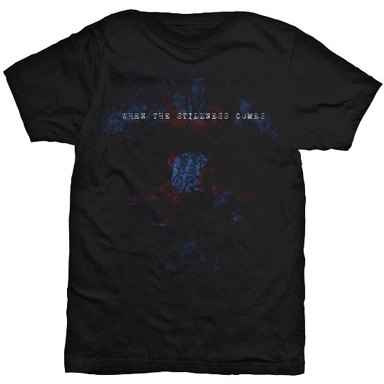 Slayer Unisex T-Shirt: Stillness Comes Cover - Slayer - Produtos - Global - Apparel - 5055979907558 - 