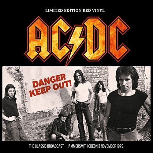 Cover for Ac/Dc · Ac/Dc - Danger - Keep Out! - Red Vinyl (LP)