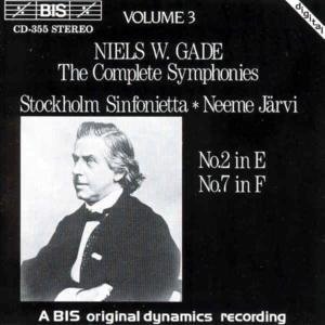 Symphonies 2 & 7 - Gade / Jarvi / Stockholm Sinfonietta - Musiikki - Bis - 7318590003558 - maanantai 19. huhtikuuta 1993