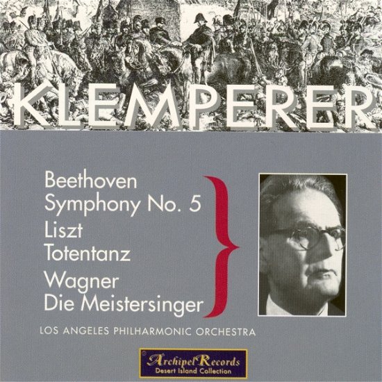 Cover for Beethoven / Klemperer · Sinfonie 5 / Liszt Totentan (CD) (2012)