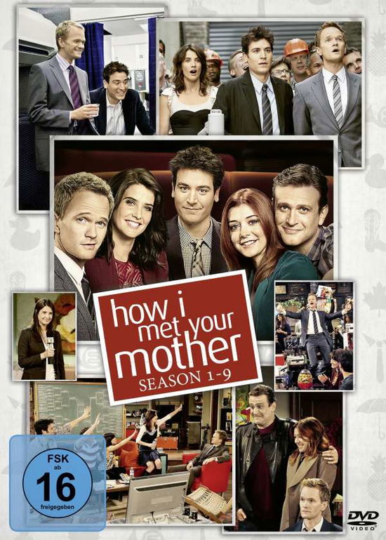 Radnor Josh · How I Met Your Mother - Staffel 1-9 (Komplettbox) (DVD) (2020)