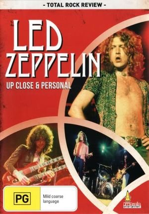 Cover for Led Zeppelin · Total Rock Review - Up Close &amp; Personal (DVD) (2019)