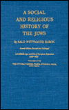 Cover for Salo Wittmayer Baron · A Social and Religious History of the Jews: Late Middle Ages and Era of European Expansion (1200–1650): The Ottoman Empire, Persia, Ethiopia, India, and China (Hardcover Book) (1983)