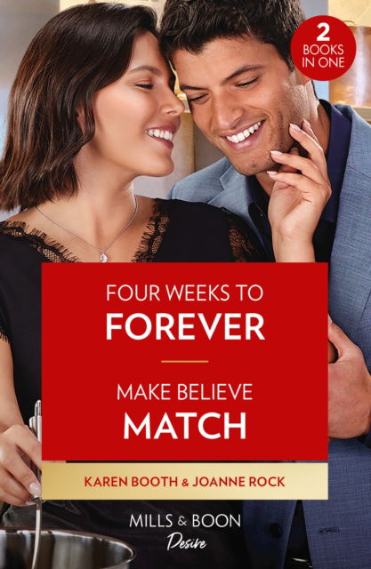 Cover for Karen Booth · Four Weeks To Forever / Make Believe Match: Four Weeks to Forever (Texas Cattleman's Club: the Wedding) / Make Believe Match (Texas Cattleman's Club: the Wedding) (Paperback Book) (2023)