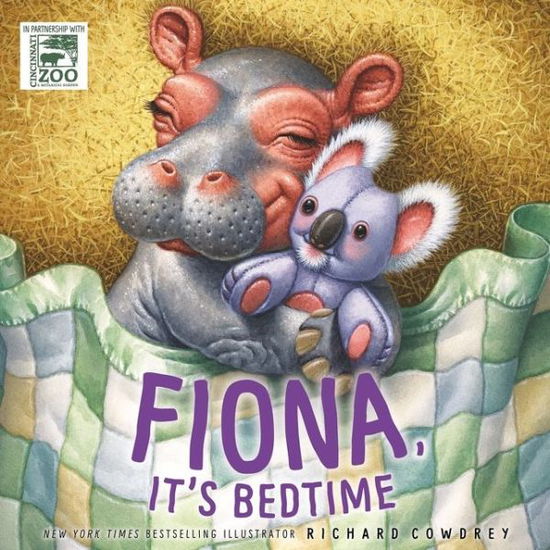 Cover for Richard Cowdrey · Fiona, It's Bedtime - A Fiona the Hippo Book (Hardcover Book) (2020)