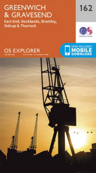 Greenwich and Gravesend - OS Explorer Map - Ordnance Survey - Books - Ordnance Survey - 9780319243558 - September 16, 2015