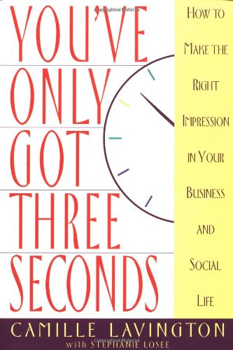 Cover for Camille Lavington · You've Got Only Three Seconds (Paperback Book) [1st Main Street Books Ed edition] (1998)