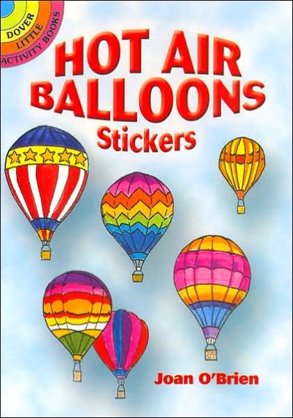 Cover for Joan O'Brien · Hot Air Balloons Stickers - Dover Stickers (MERCH) (2006)