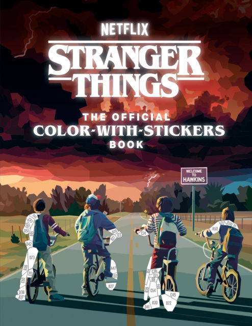 Cover for Random House Worlds · Stranger Things: The Official Color-with-Stickers Book (Paperback Book) (2025)