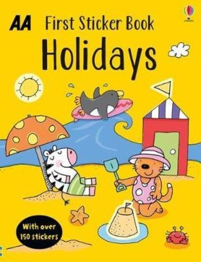 Cover for Usborne · First Sticker Book Holidays (Paperback Book) (2019)