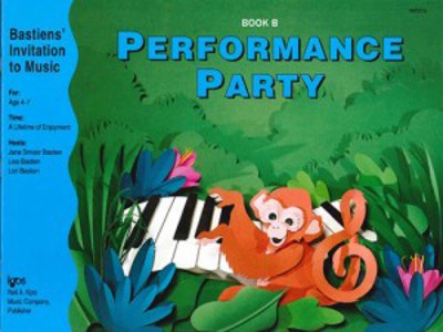 Cover for Jane Bastien · Performance Party Book B - Bastiens' Invitation To Music (Sheet music) (1994)