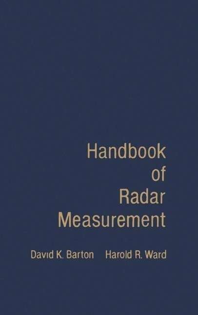 Cover for David K. Barton · Handbook of Radar Measurement (Gebundenes Buch) [New edition] (1984)