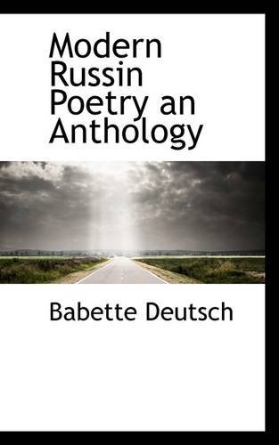 Cover for Babette Deutsch · Modern Russin Poetry an Anthology (Paperback Book) (2009)