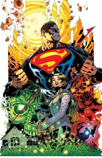 Cover for Peter J. Tomasi · Superman: The Rebirth Deluxe Edition Book 1 (Hardcover Book) [De Luxe edition] (2017)