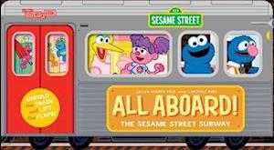 Cover for Nichole Mara · All Aboard! The Sesame Street Subway (An Abrams Extend-a-book) - An Abrams Extend-a-Book (Board book) (2023)