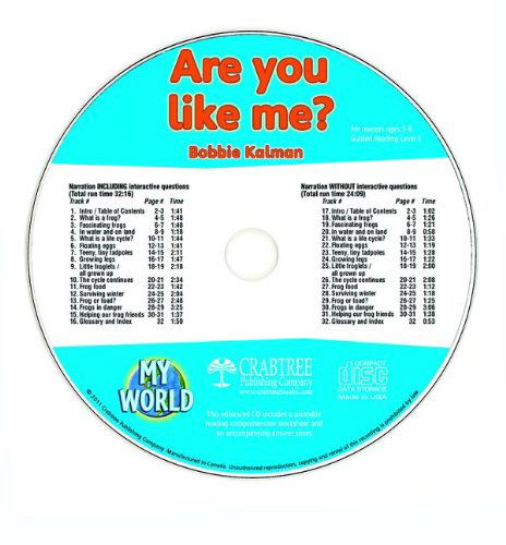 Cover for Bobbie Kalman · Are You Like Me? (My World) (Audiobook (CD)) (2011)