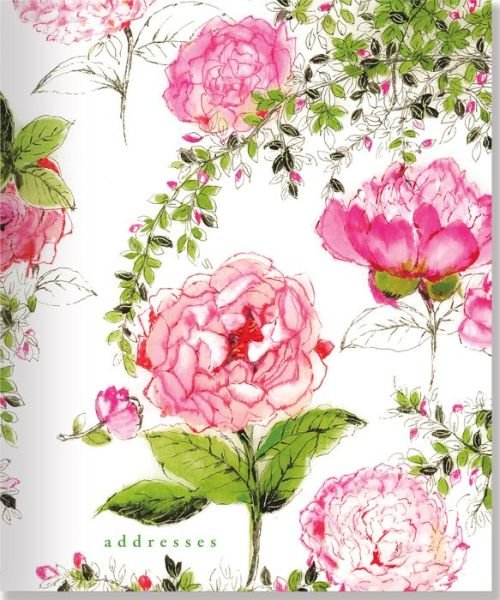 Cover for Peter Pauper Press Inc · Rose Garden Lg Addr Bk (Hardcover Book) (2015)