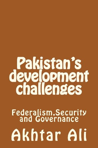 Cover for Akhtar Ali · Pakistan's Development Challenges: Federalism,security and Governance (Paperback Book) (2011)