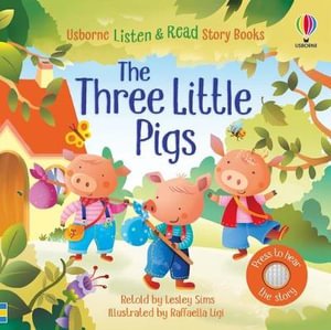Cover for Lesley Sims · Listen and Read: The Three Little Pigs - Listen and Read Story Books (Tavlebog) (2022)