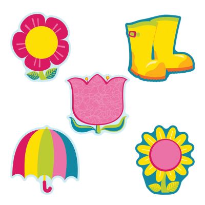 Spring Mix Cut-Outs - Carson-Dellosa Publishing - Inne - CARSON DELLOSA EDUCATION - 9781483828558 - 14 stycznia 2016