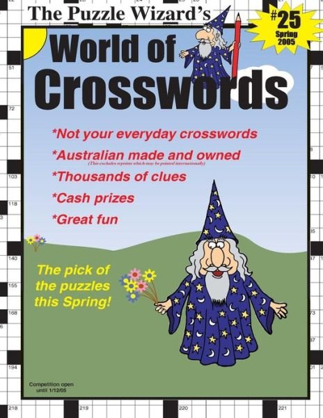 Cover for The Puzzle Wizard · World of Crosswords No. 25 (Paperback Book) (2013)