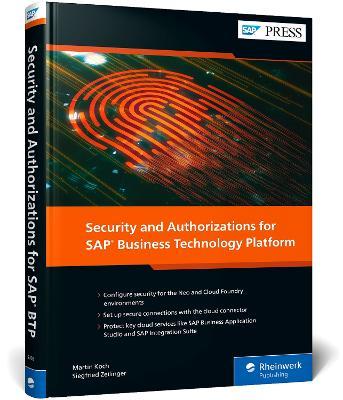 Cover for Martin Koch · Security and Authorizations for SAP Business Technology Platform (Hardcover Book) (2022)