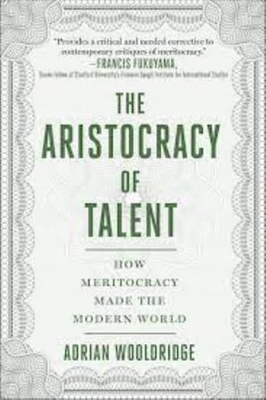 Cover for Adrian Wooldridge · Aristocracy of Talent (Bok) (2023)