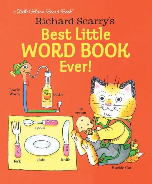 Cover for Richard Scarry · Richard Scarry's Best Little Word Book Ever! (Board book) (2018)