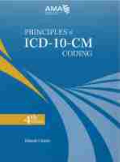 Cover for American Medical Association · Principles of ICD-10-CM Coding (Spiral Book) (2016)